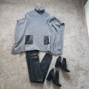 Michael Kors Sweater Poncho